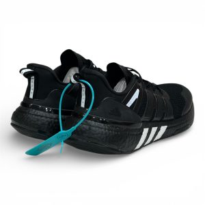 Adidas Ultraboost Lightweight Sneakers Black White Lines