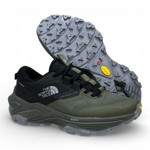 The North Face Waterproof Sneakers For Men Black-Green